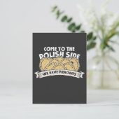 Pierogi Maker pools Foodie Poland Noodles Briefkaart (Staand voorkant)