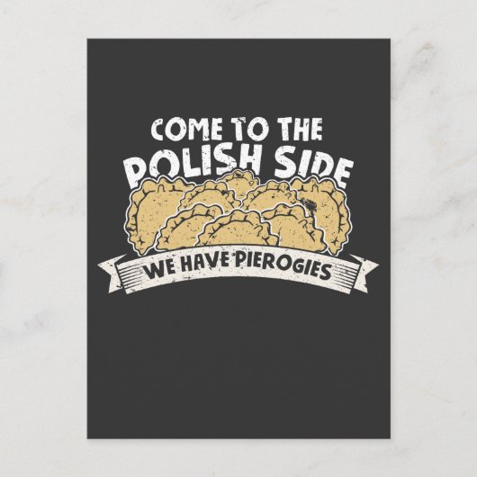 Pierogi Maker pools Foodie Poland Noodles Briefkaart (Voorkant)