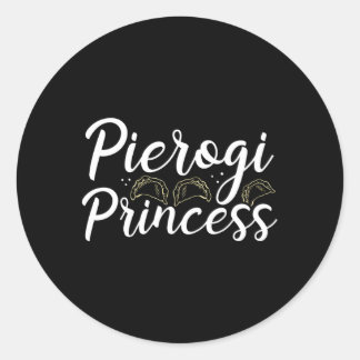 Pierogi Maker Poolse Pierogies Polen Pierogi Cutt Ronde Sticker