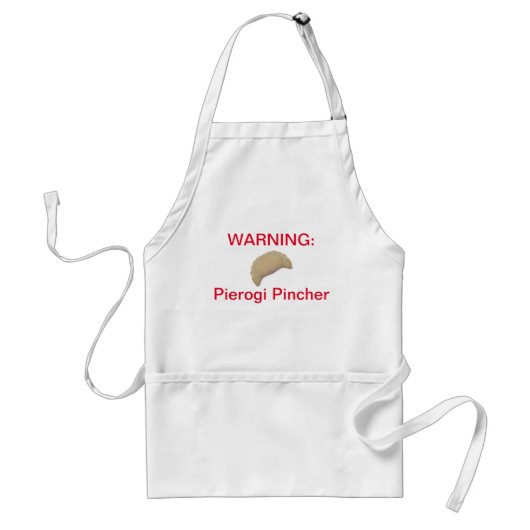 Pierogi Pincher Apron Standaard Schort (Voorkant)