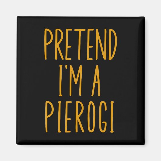 Pierogi Polska Polen Grappig Voedsel Dumpling Hall Magneet (Voorkant)