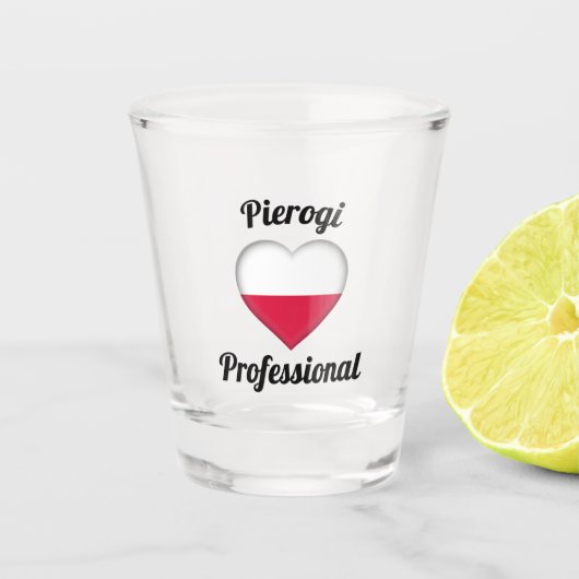 Pierogi Professional Shot Glass Glas (Voorkant)