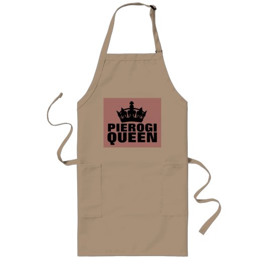 PIEROGI QUEEN KITCHEN APRON LANG SCHORT (Voorkant)