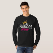 Pierogi Queen Pirogge Poland Dumpling T-shirt (Voorkant volledig)
