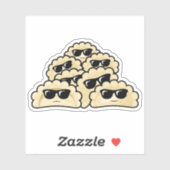 Pierogi Squad, Pierogi Lover, Pierogies Pools Sticker (Vel)