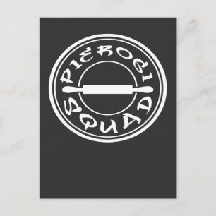 Pierogi Squad Pools voedsel Briefkaart