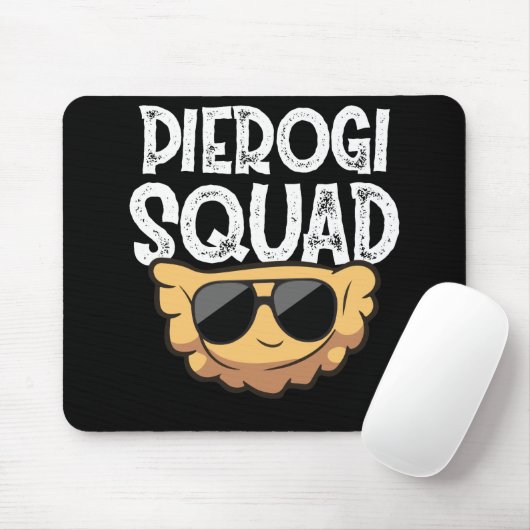 Pierogi Squad Poolse Food Poland Funny Muismat (Met muis)