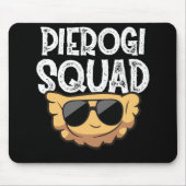 Pierogi Squad Poolse Food Poland Funny Muismat (Voorkant)