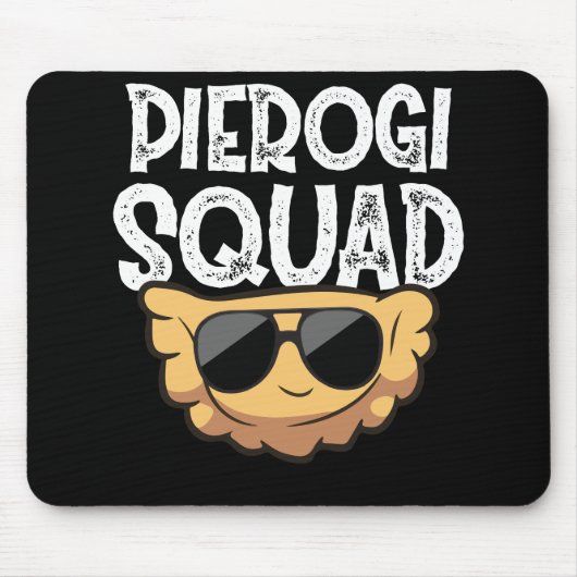 Pierogi Squad Poolse Food Poland Funny Muismat (Voorkant)