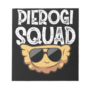 Pierogi Squad Poolse Food Poland Funny Notitieblok