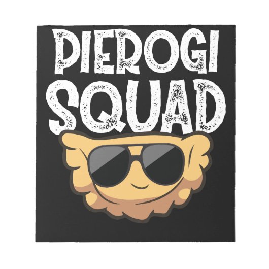 Pierogi Squad Poolse Food Poland Funny Notitieblok (Voorkant)