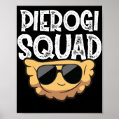 Pierogi Squad Poolse Food Poland Funny Poster (Voorkant)