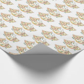 Pierogies Poland Cuisine Potato Dumplings Foodie Cadeaupapier (Hoek)