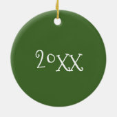 Pierogies Poland Cuisine Potato Dumplings Foodie Keramisch Ornament (Achterkant)