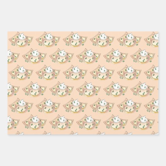 Pierogies Potato Dumplings Pools voedsel Inpakpapier Vel (Voorkant 3)