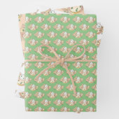 Pierogies Potato Dumplings Pools voedsel Inpakpapier Vel (In situ)