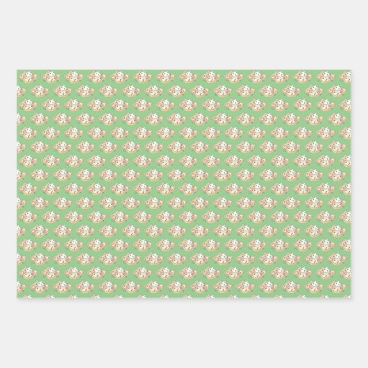 Pierogies Potato Dumplings Pools voedsel Inpakpapier Vel (Voorkant)