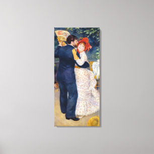Pierre A Renoir  A Dans in het land Canvas Afdruk