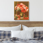 Pierre A Renoir | Anemonen Canvas Afdruk (Insitu (Slaapkamer))