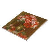 Pierre A Renoir | Anemonen Tegeltje (Zijkant)