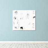 Pierre A Renoir | Arabieren Canvas Afdruk (Insitu (Houten vloer))