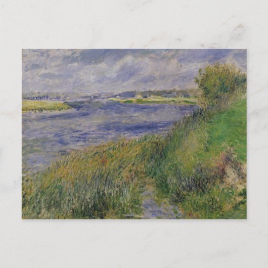 Pierre A Renoir | Banken van de Seine, Champrosay Briefkaart (Voorkant)