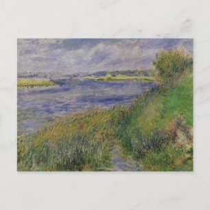 Pierre A Renoir   Banken van de Seine, Champrosay Briefkaart