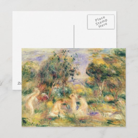 Pierre A Renoir | Bathers Briefkaart (Voorkant / Achterkant)