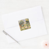 Pierre A Renoir | Bathers Vierkante Sticker (Envelop)
