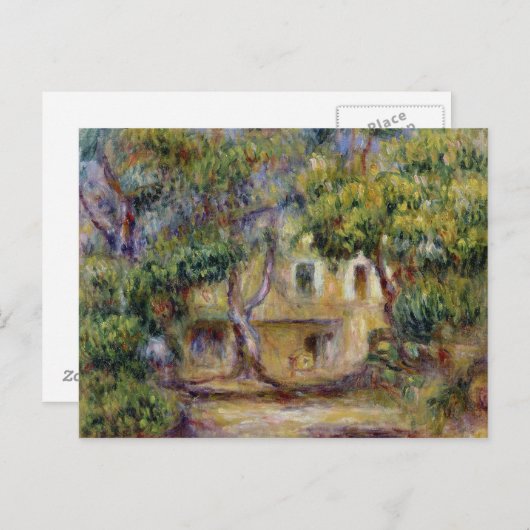 Pierre A Renoir | Boerderij bij Les Collettes Briefkaart (Voorkant / Achterkant)