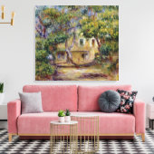 Pierre A Renoir | Boerderij bij Les Collettes Canvas Afdruk (Insitu (Woonkamer))