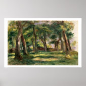 Pierre A Renoir | Bomen Poster (Voorkant)