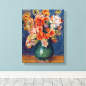 Pierre A Renoir | Bouquet Canvas Afdruk (Insitu (Houten vloer))