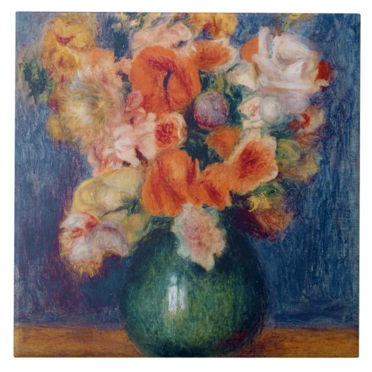 Pierre A Renoir | Bouquet Tegeltje (Voorkant)
