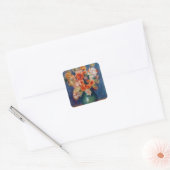 Pierre A Renoir | Bouquet Vierkante Sticker (Envelop)