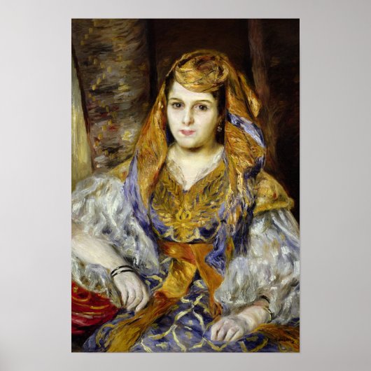 Pierre A Renoir C. Stora in de Algerijnse pers Poster (Voorkant)