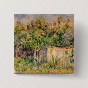 Pierre A Renoir Cabine in een Clearing in een Ho Vierkante Button 5,1 Cm