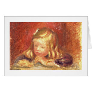 Pierre A Renoir   Coco bij de tabel