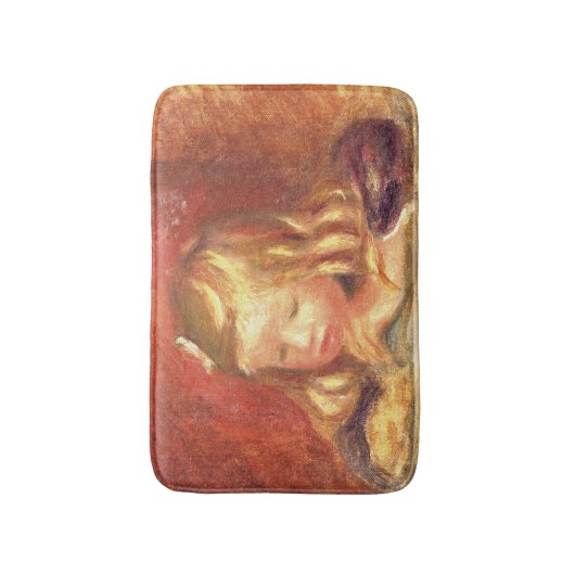 Pierre A Renoir | Coco bij de tabel  Badmat (Voorkant Verticaal)