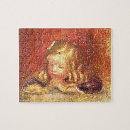 Pierre A Renoir | Coco bij de tabel  Legpuzzel (Horizontaal)