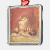 Pierre A Renoir | Coco bij de tabel  Metalen Ornament (Links)