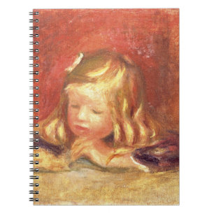 Pierre A Renoir Coco bij de tabel Notitieboek