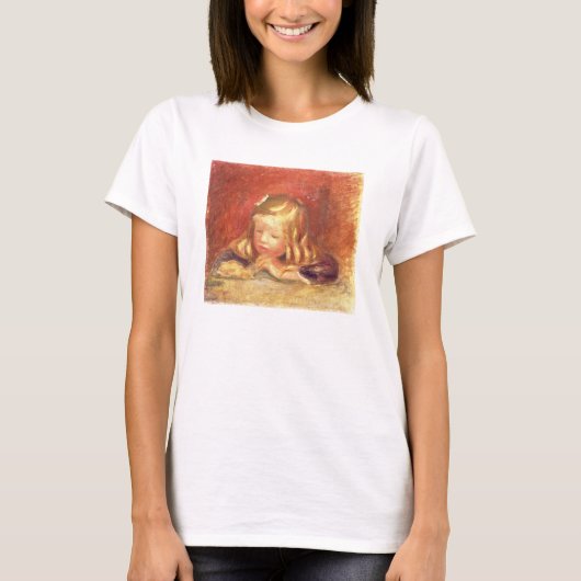 Pierre A Renoir | Coco bij de tabel T-shirt (Voorkant)