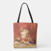 Pierre A Renoir | Coco bij de tabel  Tote Bag (Achterkant)