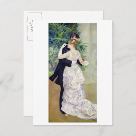 Pierre A Renoir | Dans in de stad Briefkaart (Voorkant / Achterkant)