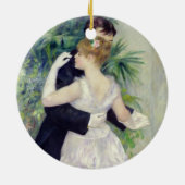 Pierre A Renoir | Dans in de stad Keramisch Ornament (Achterkant)