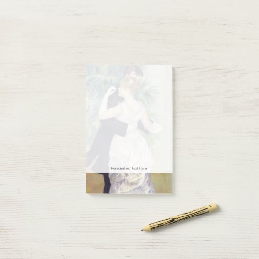 Pierre A Renoir | Dans in de stad Post-it® Notes (Op bureau)