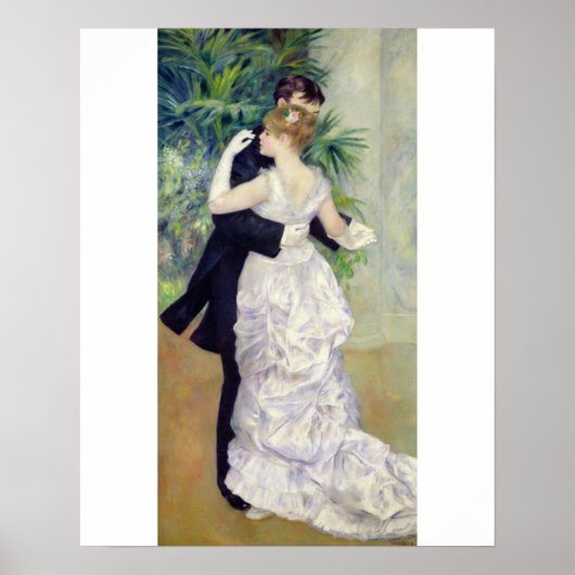 Pierre A Renoir | Dans in de stad Poster (Voorkant)