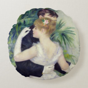 Pierre A Renoir   Dans in de stad Rond Kussen