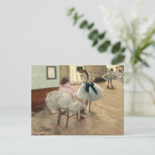 Pierre A Renoir | Dans Lesson Briefkaart (Staand voorkant)